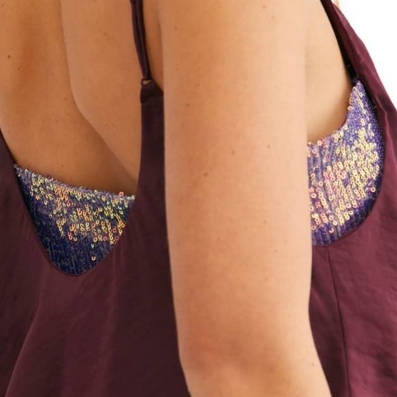 Free People Turn It On Cami Vetiver Bloom XS - Picture 7 of 9